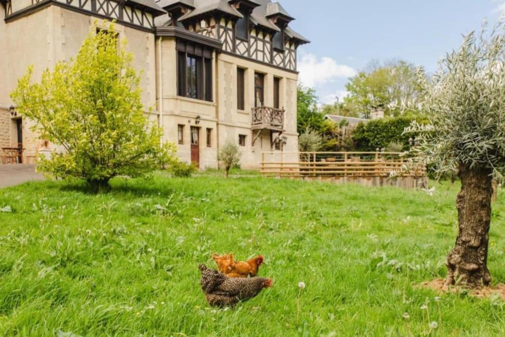 Le Manoir Du Val Douvres-la-Délivrande Exterior foto